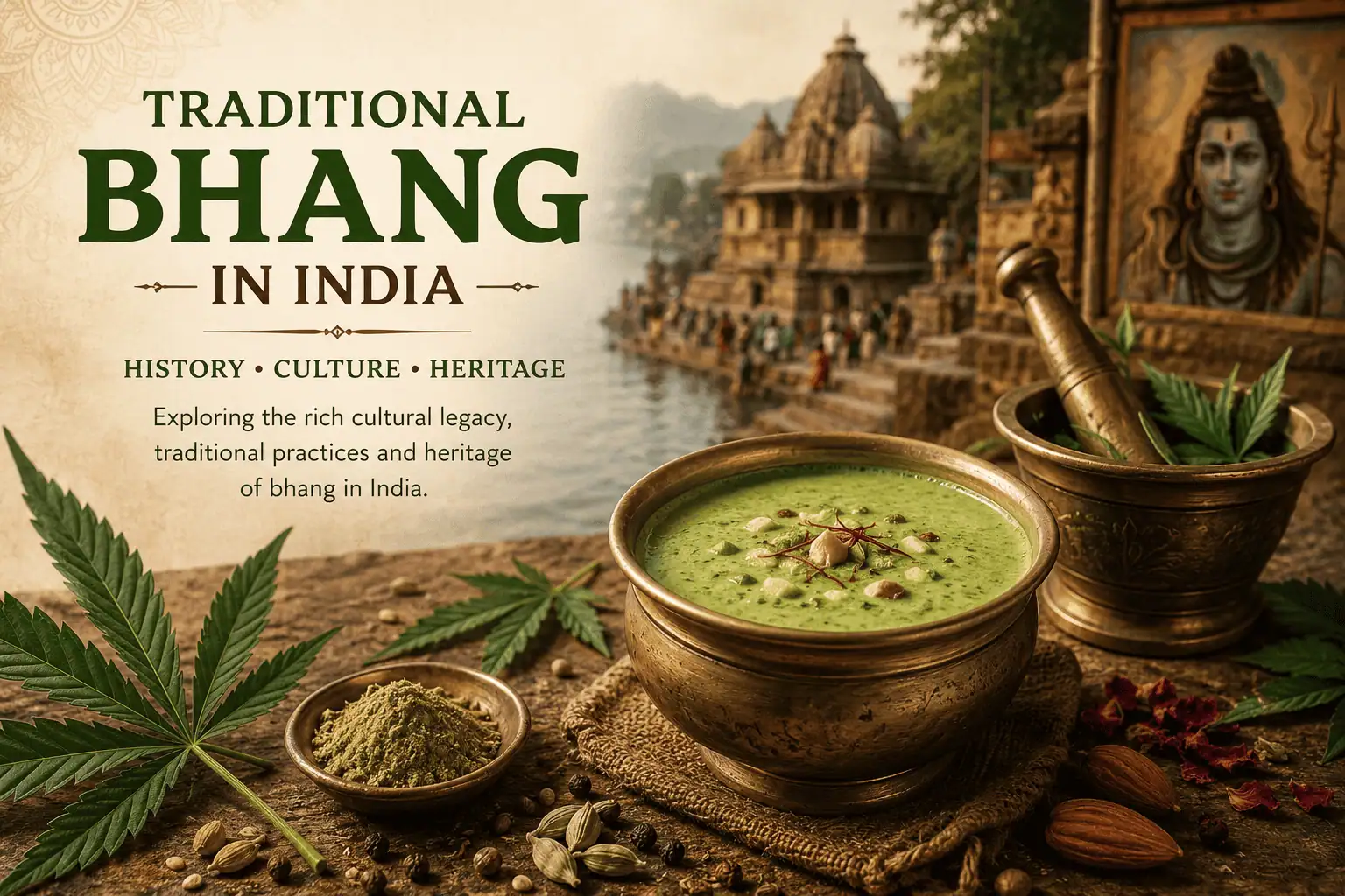 Traditional Bhang in India