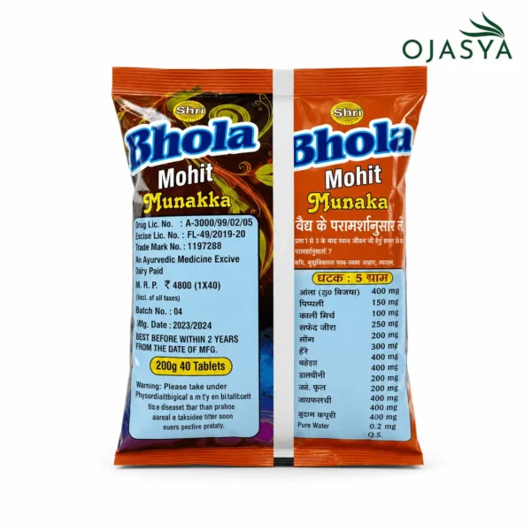 Bhola Mohit Bhang Goli back